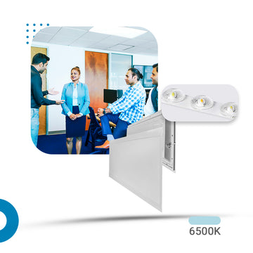 Painel led 32x62 36w Embutir Retangular Luminária